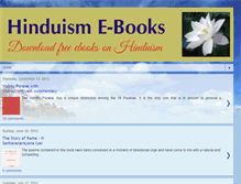 Tablet Screenshot of hinduebooks.blogspot.com