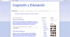 Desktop Screenshot of cognicionyeducacioncolombia.blogspot.com