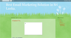 Desktop Screenshot of email-marketing-sl.blogspot.com