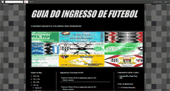 Desktop Screenshot of guiadoingressodefutebol.blogspot.com