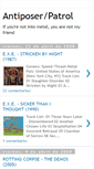 Mobile Screenshot of anti-poser-patrol.blogspot.com