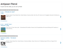 Tablet Screenshot of anti-poser-patrol.blogspot.com