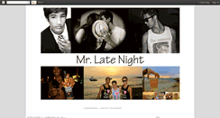 Desktop Screenshot of mr-latenight.blogspot.com