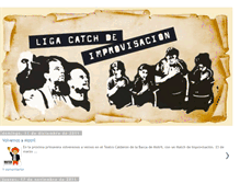 Tablet Screenshot of ligacatch.blogspot.com