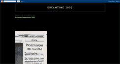 Desktop Screenshot of dreamtime2002.blogspot.com