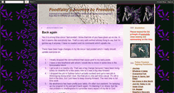 Desktop Screenshot of freedomforfoodfairies.blogspot.com