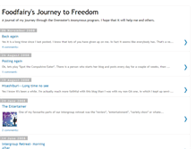 Tablet Screenshot of freedomforfoodfairies.blogspot.com