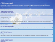 Tablet Screenshot of elc-oer.blogspot.com
