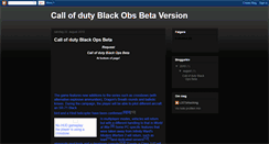 Desktop Screenshot of blackobs-beta.blogspot.com