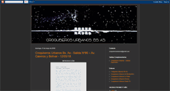 Desktop Screenshot of croquiserosurbanos-bsas.blogspot.com