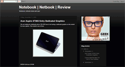 Desktop Screenshot of notebook-netbook-reviews.blogspot.com