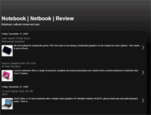 Tablet Screenshot of notebook-netbook-reviews.blogspot.com