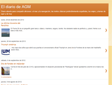 Tablet Screenshot of eldiariodeagm.blogspot.com