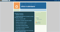 Desktop Screenshot of chica-d-calendario.blogspot.com