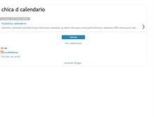 Tablet Screenshot of chica-d-calendario.blogspot.com
