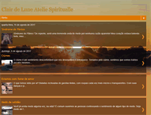 Tablet Screenshot of clairdeluneatelie.blogspot.com