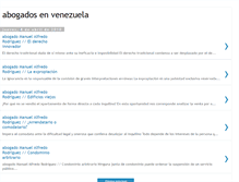 Tablet Screenshot of abogadosenvenezuelainfo.blogspot.com