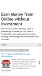 Mobile Screenshot of earnadvice.blogspot.com