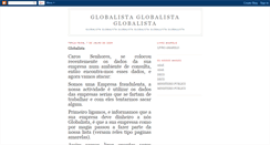 Desktop Screenshot of globalinformacao.blogspot.com