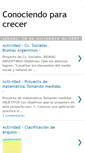 Mobile Screenshot of conociendoparacrecer.blogspot.com