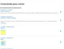 Tablet Screenshot of conociendoparacrecer.blogspot.com