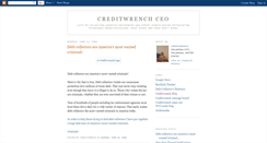 Desktop Screenshot of creditwrenchseo.blogspot.com