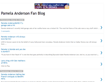 Tablet Screenshot of pamelaandersonfanblog.blogspot.com