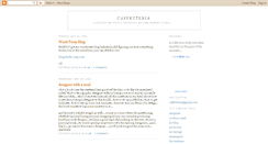 Desktop Screenshot of caffetteria.blogspot.com