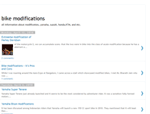 Tablet Screenshot of cars-bike-modifications.blogspot.com