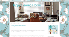 Desktop Screenshot of happysewingroom.blogspot.com