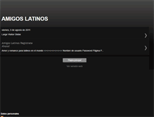 Tablet Screenshot of misamigoslatinos.blogspot.com