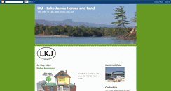 Desktop Screenshot of lkj-lakejameshomesandland.blogspot.com