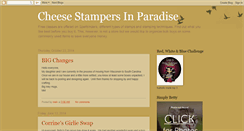 Desktop Screenshot of cheesestampersinparadise.blogspot.com