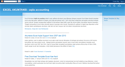 Desktop Screenshot of excelakuntansi.blogspot.com