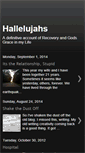 Mobile Screenshot of hallelujahs.blogspot.com