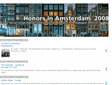 Tablet Screenshot of honorsinamsterdam2008.blogspot.com