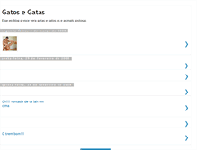 Tablet Screenshot of gatosgatastesao.blogspot.com
