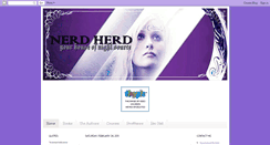 Desktop Screenshot of nerdherdhon.blogspot.com