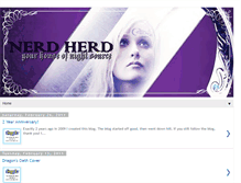 Tablet Screenshot of nerdherdhon.blogspot.com