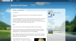Desktop Screenshot of barefootsadave.blogspot.com