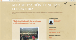 Desktop Screenshot of alfabetizacionlenguayliteratura.blogspot.com