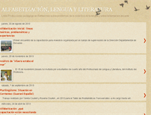 Tablet Screenshot of alfabetizacionlenguayliteratura.blogspot.com