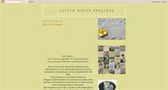 Desktop Screenshot of littelwhitefeelings.blogspot.com