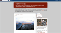 Desktop Screenshot of photolanguage.blogspot.com