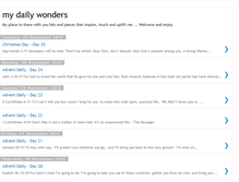 Tablet Screenshot of mydailywonders.blogspot.com