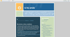 Desktop Screenshot of laleypirata.blogspot.com