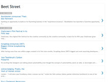 Tablet Screenshot of beetstreet.blogspot.com