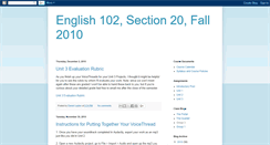Desktop Screenshot of engl102020.blogspot.com