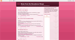Desktop Screenshot of decadencedesigns.blogspot.com