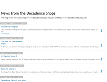 Tablet Screenshot of decadencedesigns.blogspot.com